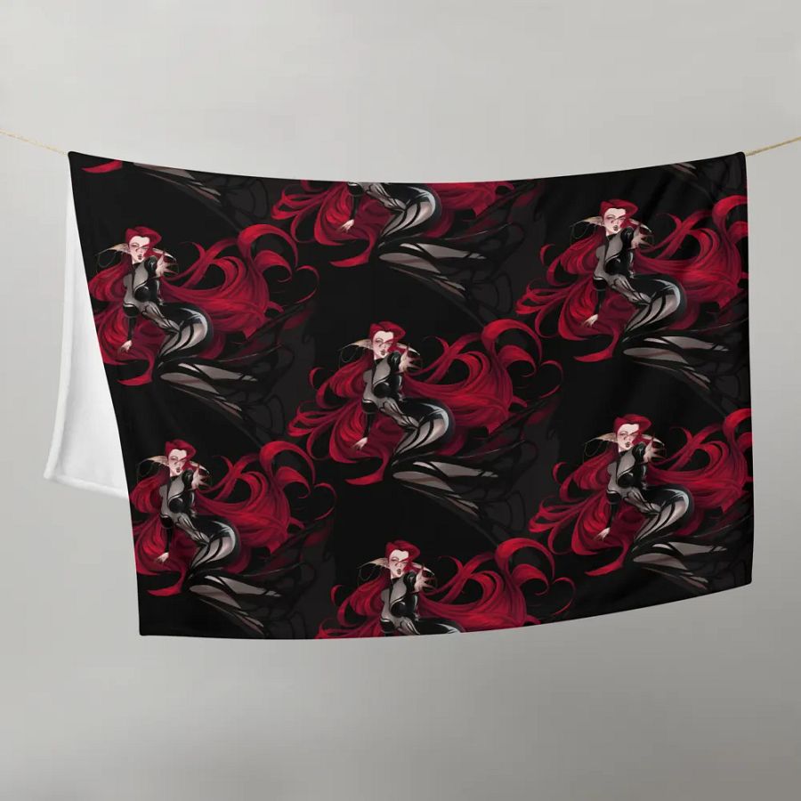 Deadly Siren Black Blanket product image (9)