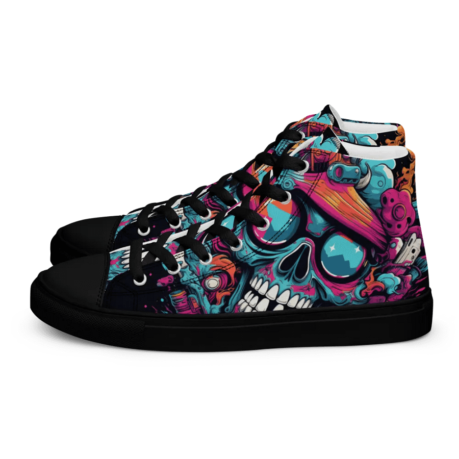 Artwork Graphic skull shoes product image (1)
