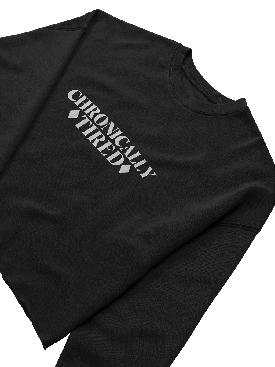 Chronically Tired Crop Sweatshirt product image (5)