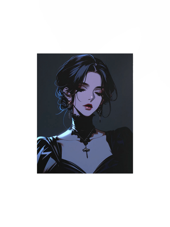 Gothic Elegance Matte Poster product image (1)