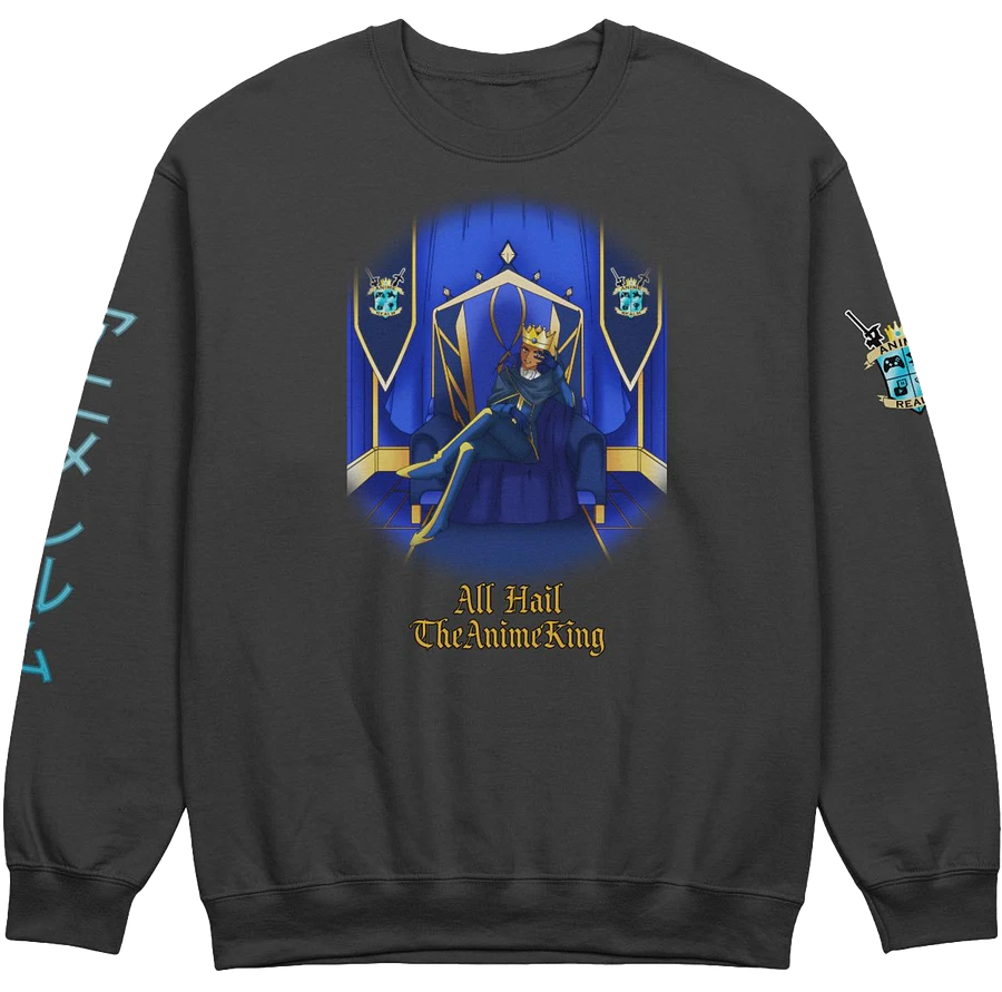 All Hail TheAnimeKing Crewneck Sweatshirt product image (1)