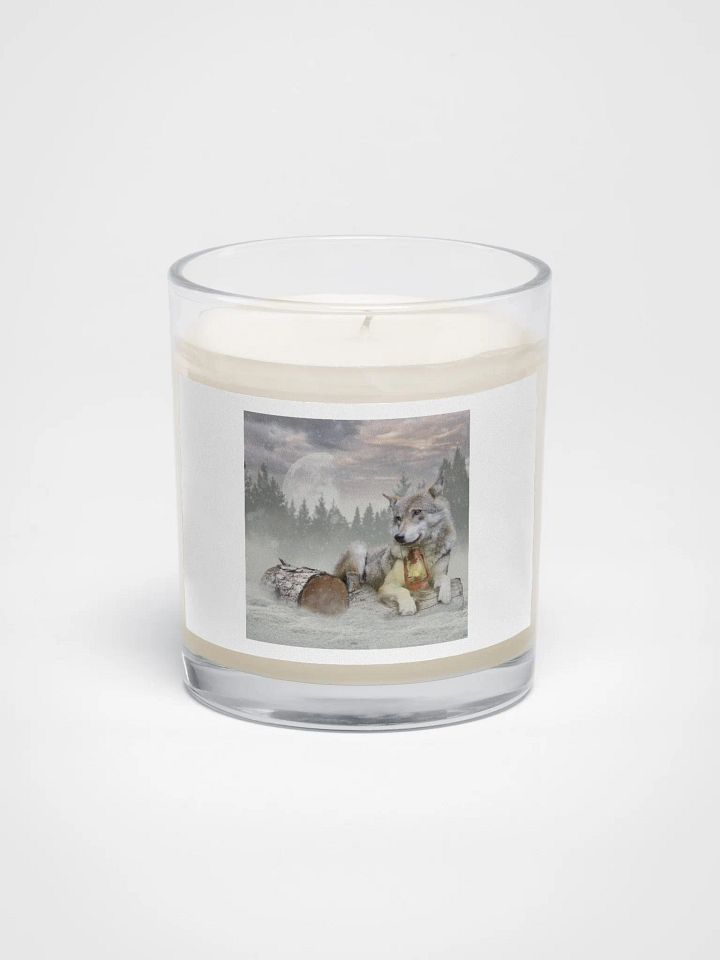 Moonlit Wolf Soy Candle product image (1)