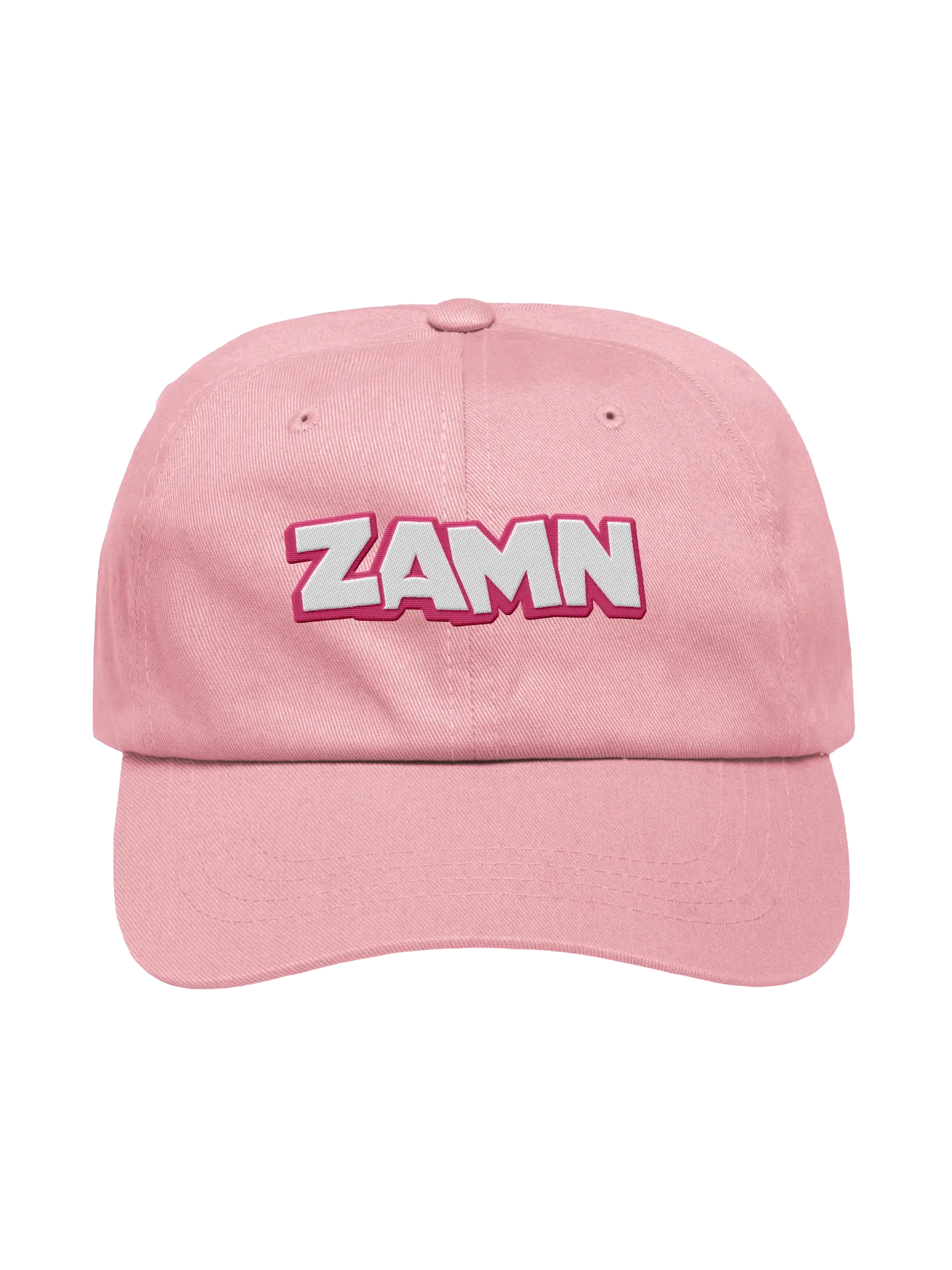 ZAMN Invisi-Logo Dad Hat: Pink product image (6)