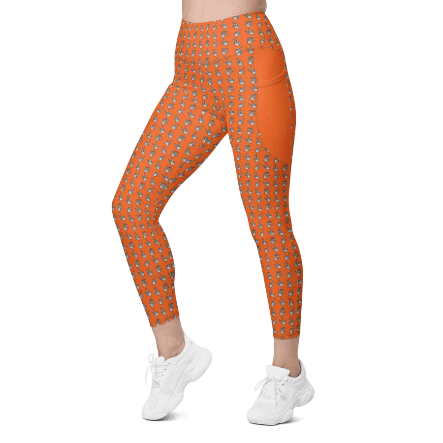 Bone Zone pattern pocket leggings product image (5)