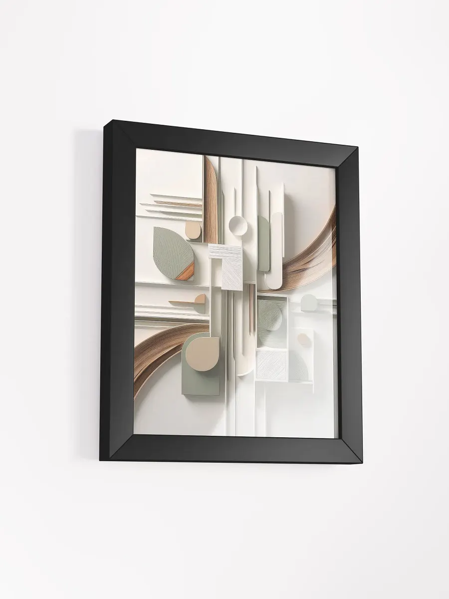 Modern Minimalist Art - Wall Art - Framed - v2 product image (13)