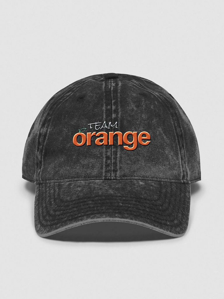 Team Orange Dye Washed Cap product image (1)