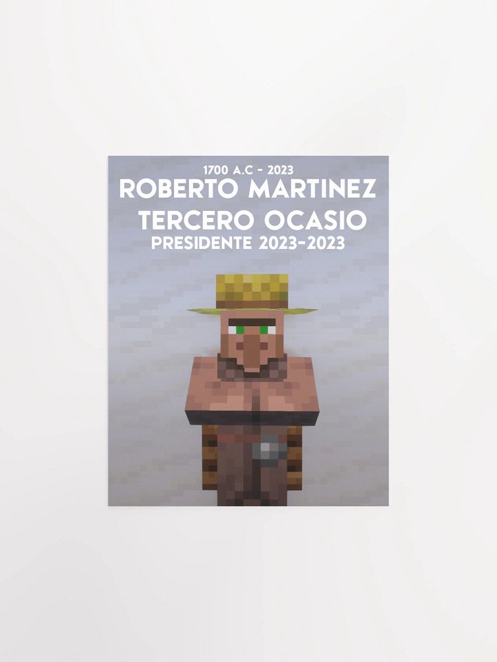 Roberto I Presidente de NSCSL.COM - Poster product image (1)