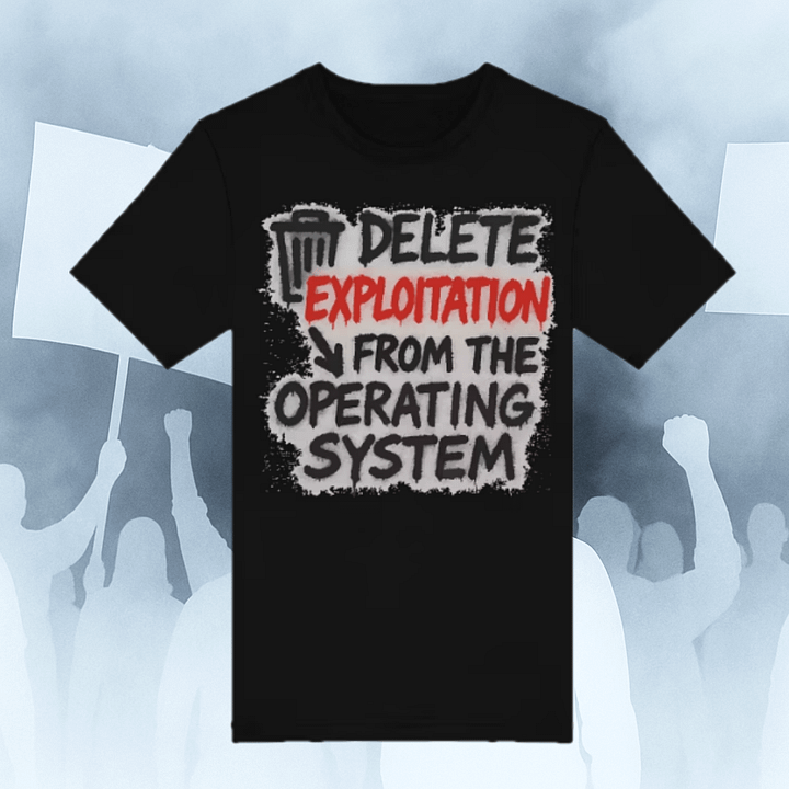 Delete Exploitation Tee product image (1)