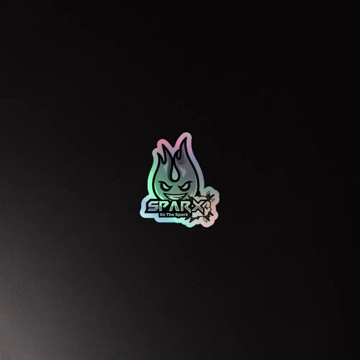 Silver Holographic Kiss-Cut Sticker product image (4)