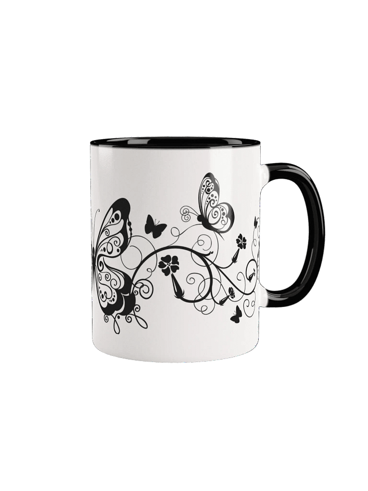 Chromatic Butterfly Bliss Ceramic Mug product image (2)