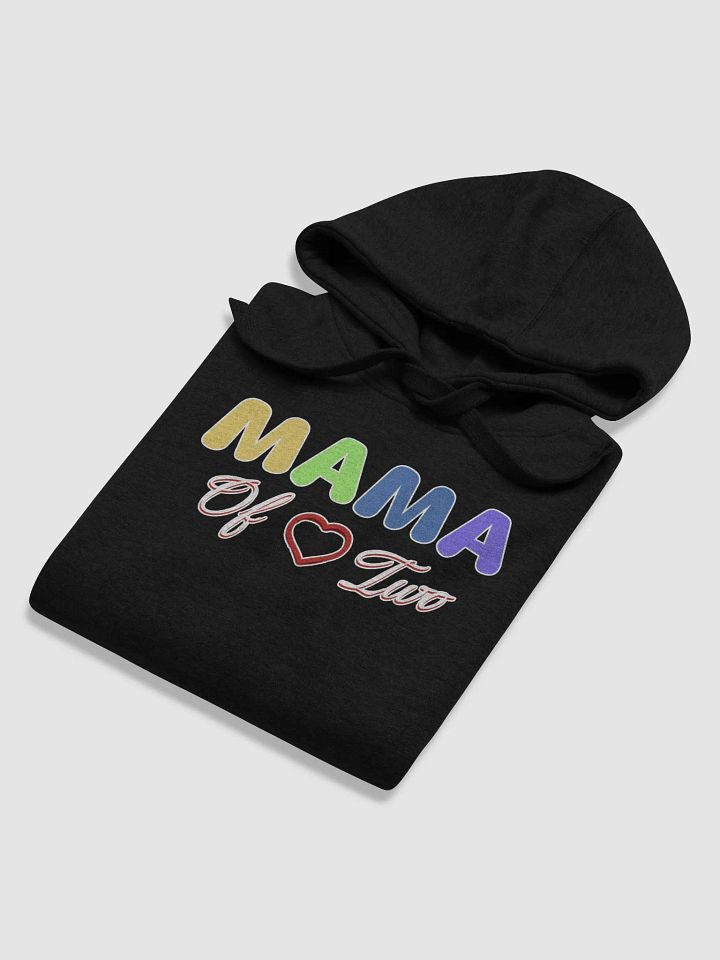 Mama of Two - Loving Family Design Hoodie product image (2)