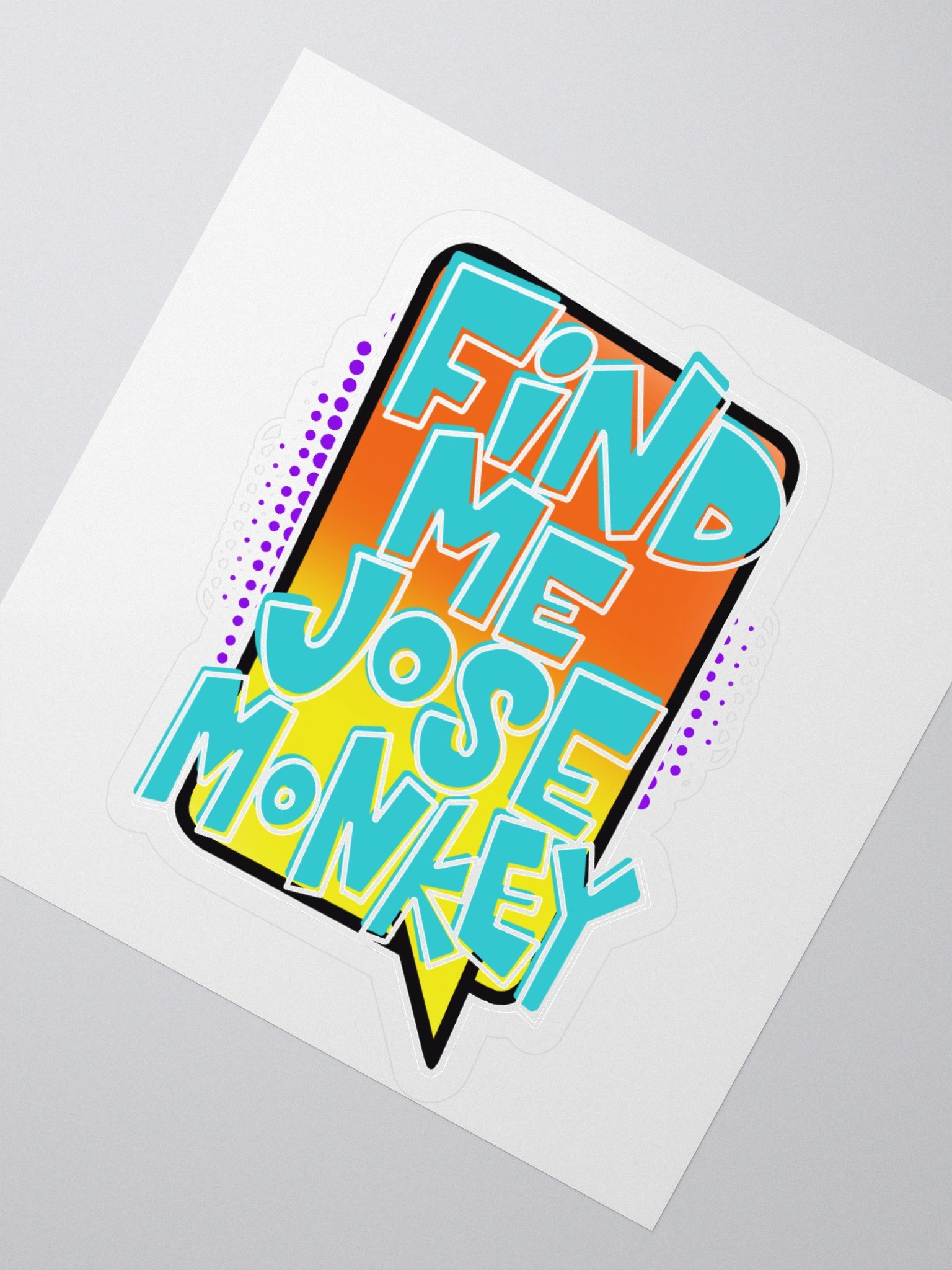 Karen's "Find Me" Sticker product image (2)