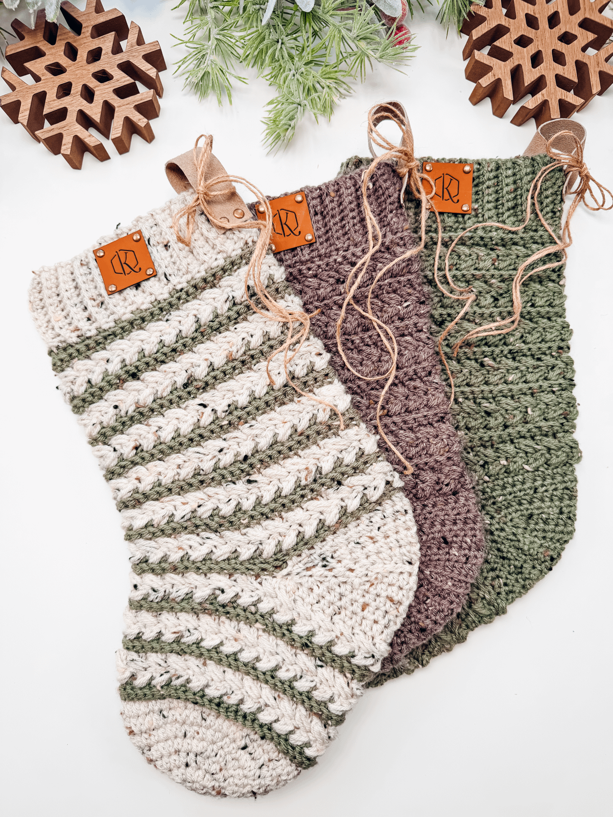 Wheat Stitch™ Stocking Crochet Pattern product image (4)