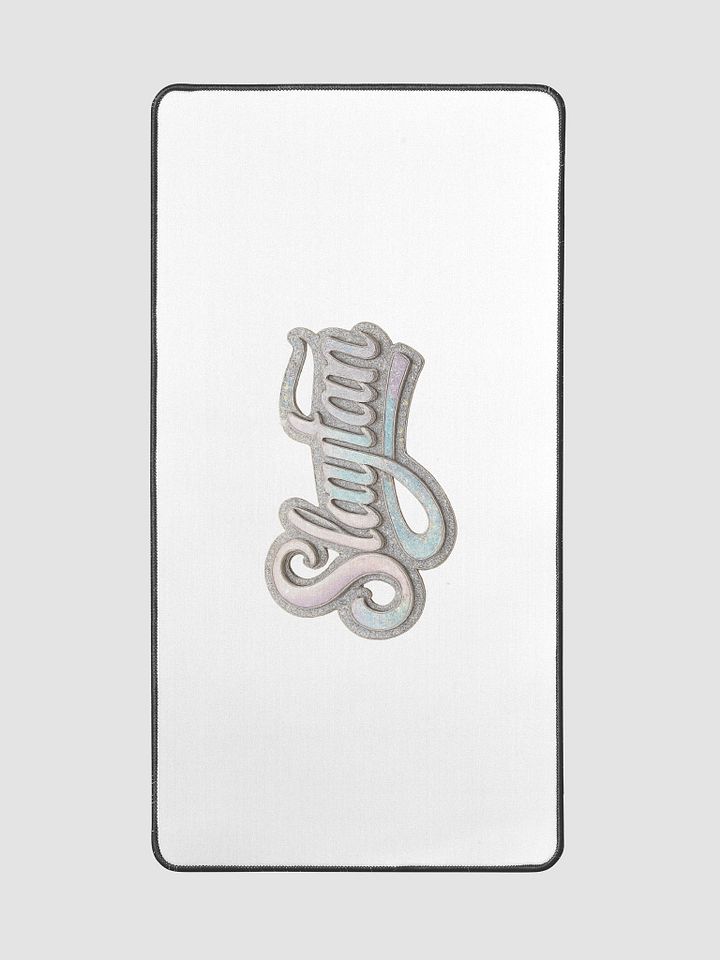 Shawty's Celestial Exclusive Premium Slaytan Silver Desk Mat product image (2)