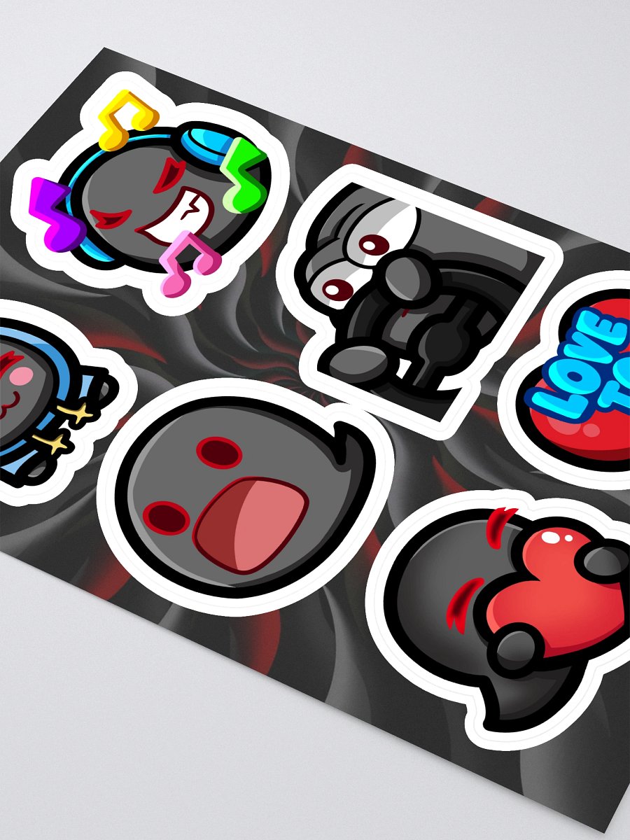 Emote Sticker Sheet 10 product image (4)