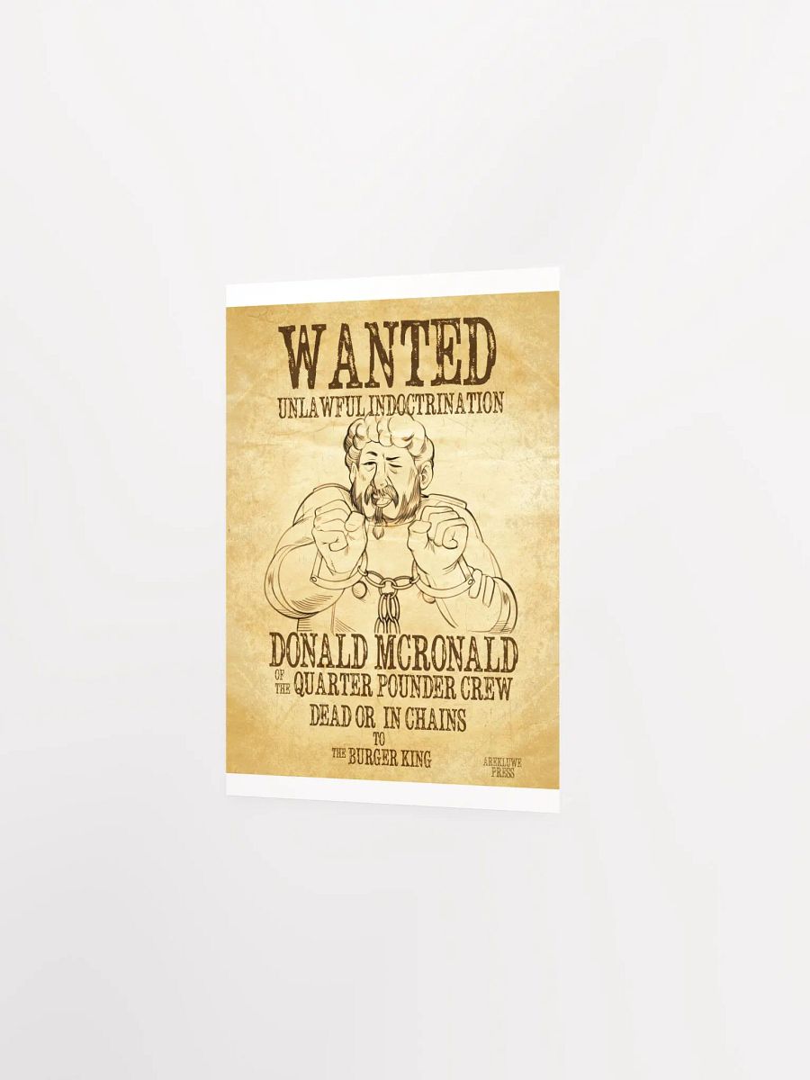 Donald Wanted Poster product image (15)