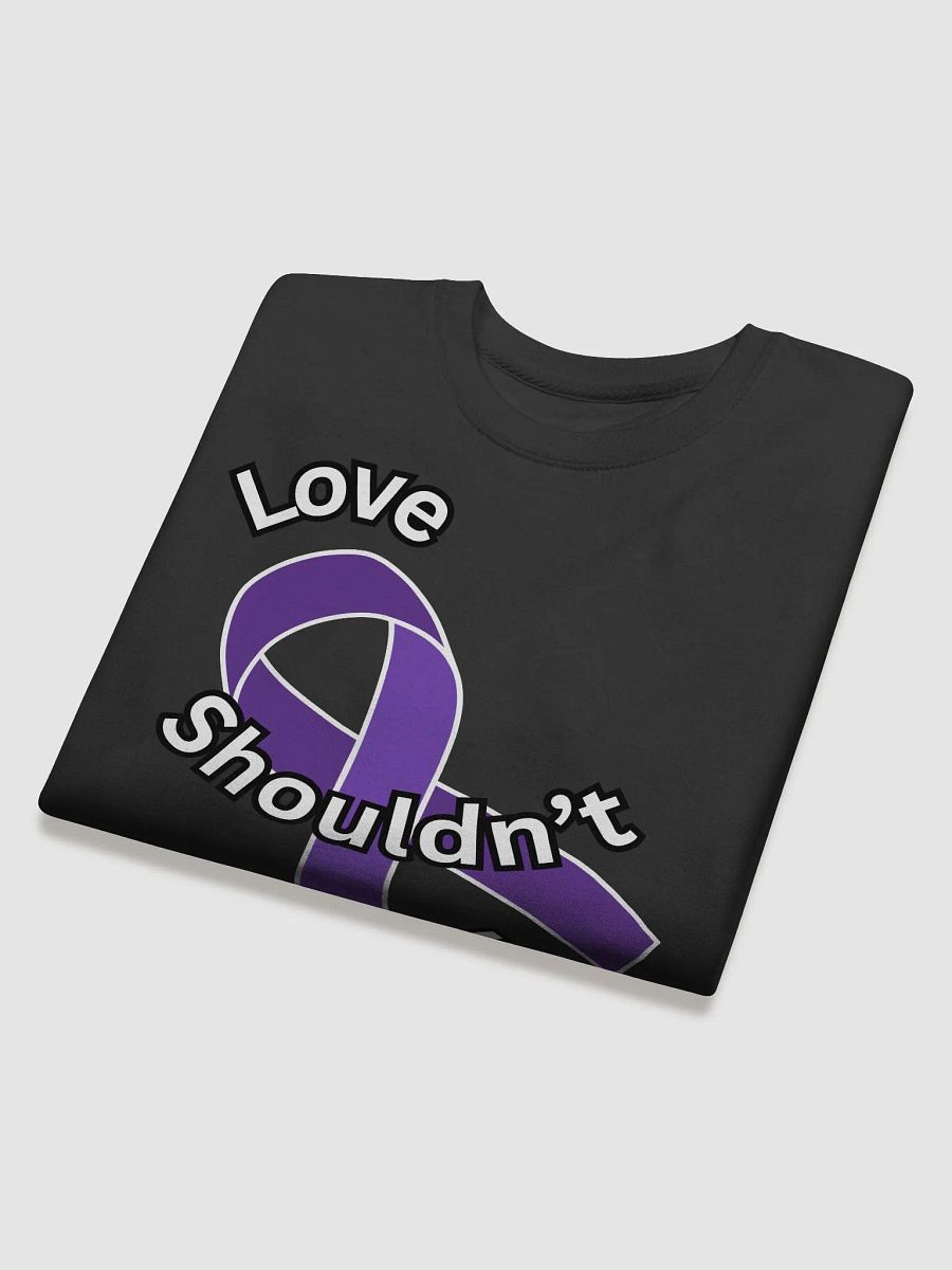 Love Shouldn't Hurt Ribbon Sweatshirt product image (4)