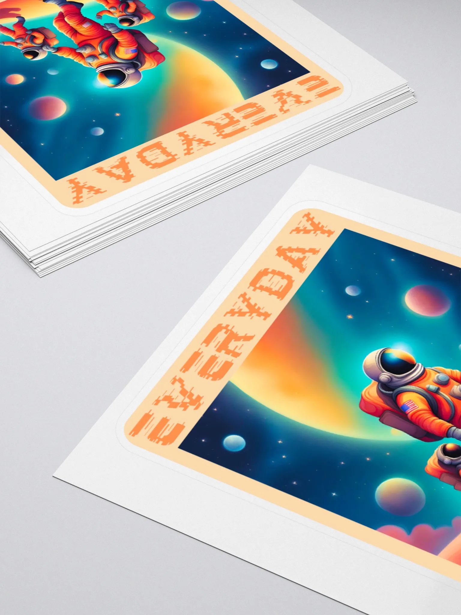 Everyday Astronaut Taking Kids to School Stickers product image (4)