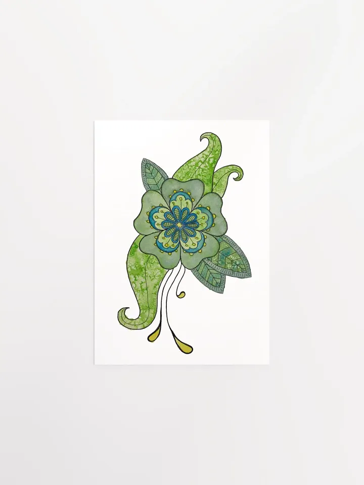 Floral Fantasy Matte Poster product image (2)