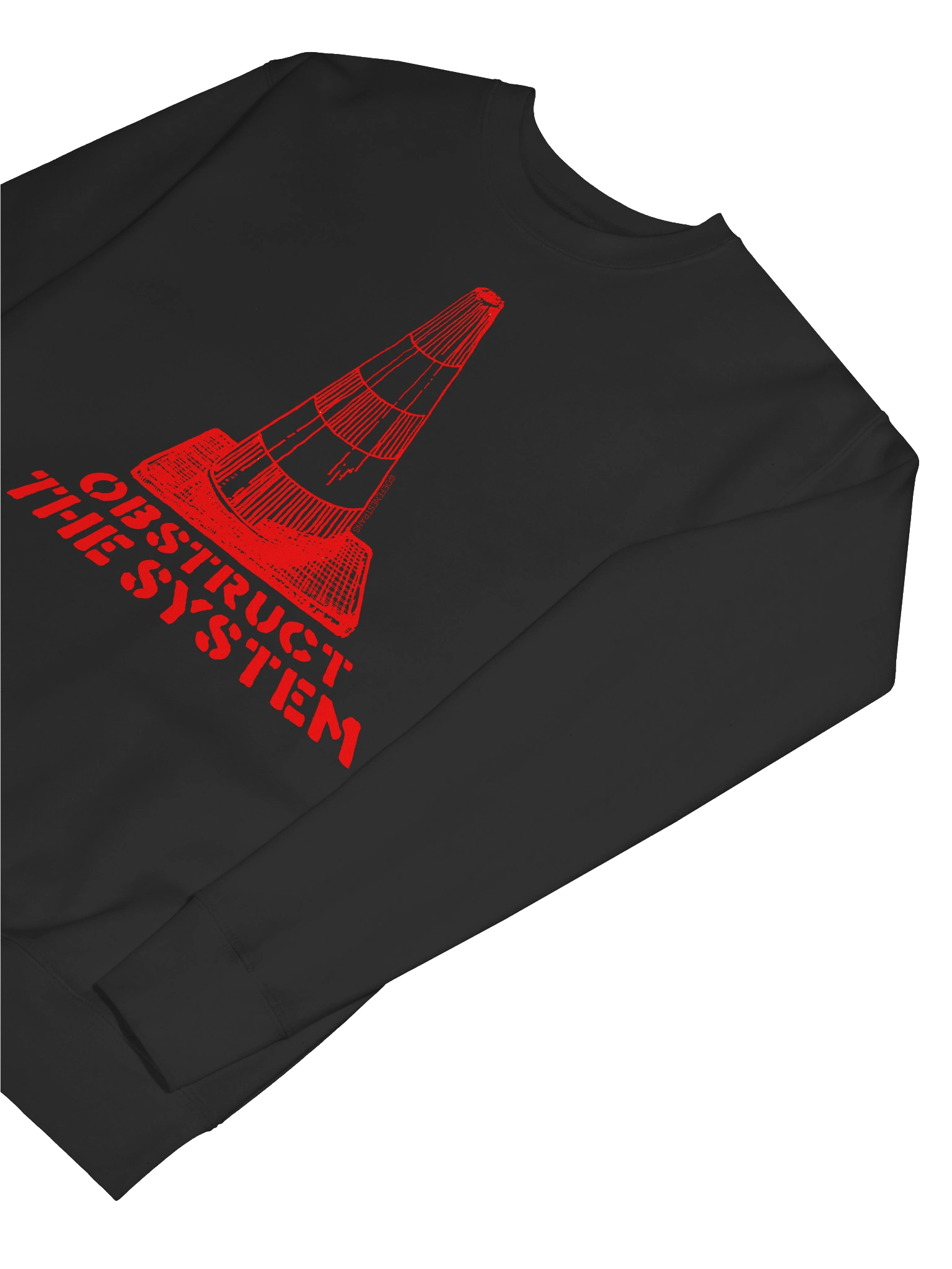 Obstruct the System Sweatshirt product image (25)