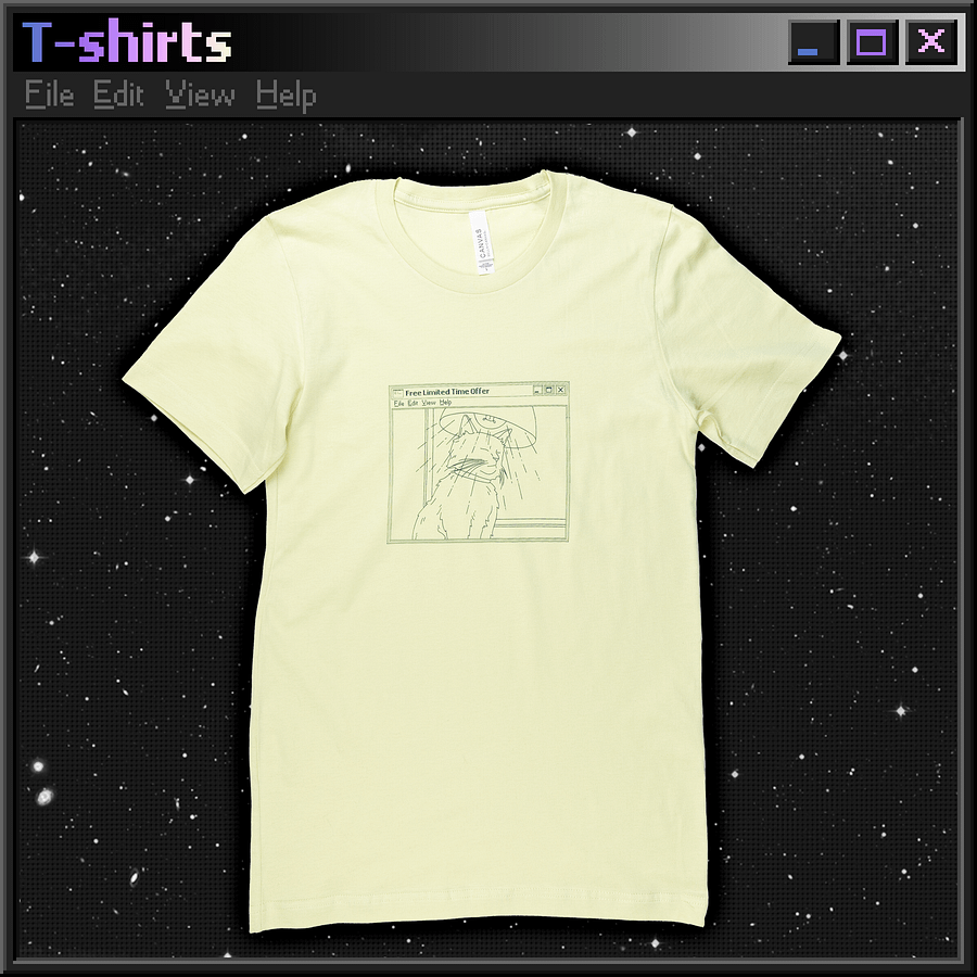 Lamp Cat T-Shirt product image (1)