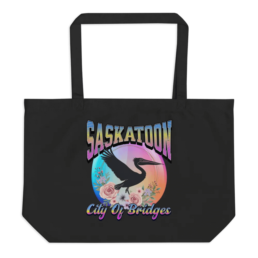 Saskatoon Pelican City of Bridges Tote product image (1)