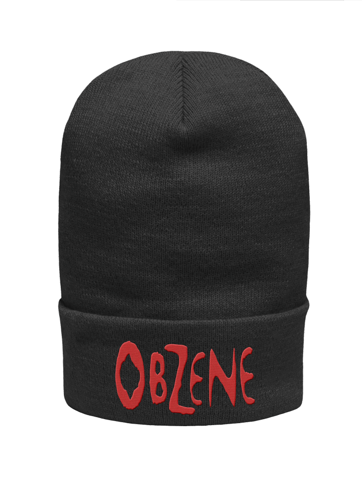BEANIE RED LOGO product image (1)