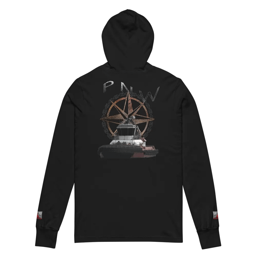 PNW Compass Rose Athena Titan hoodie Tee product image (6)
