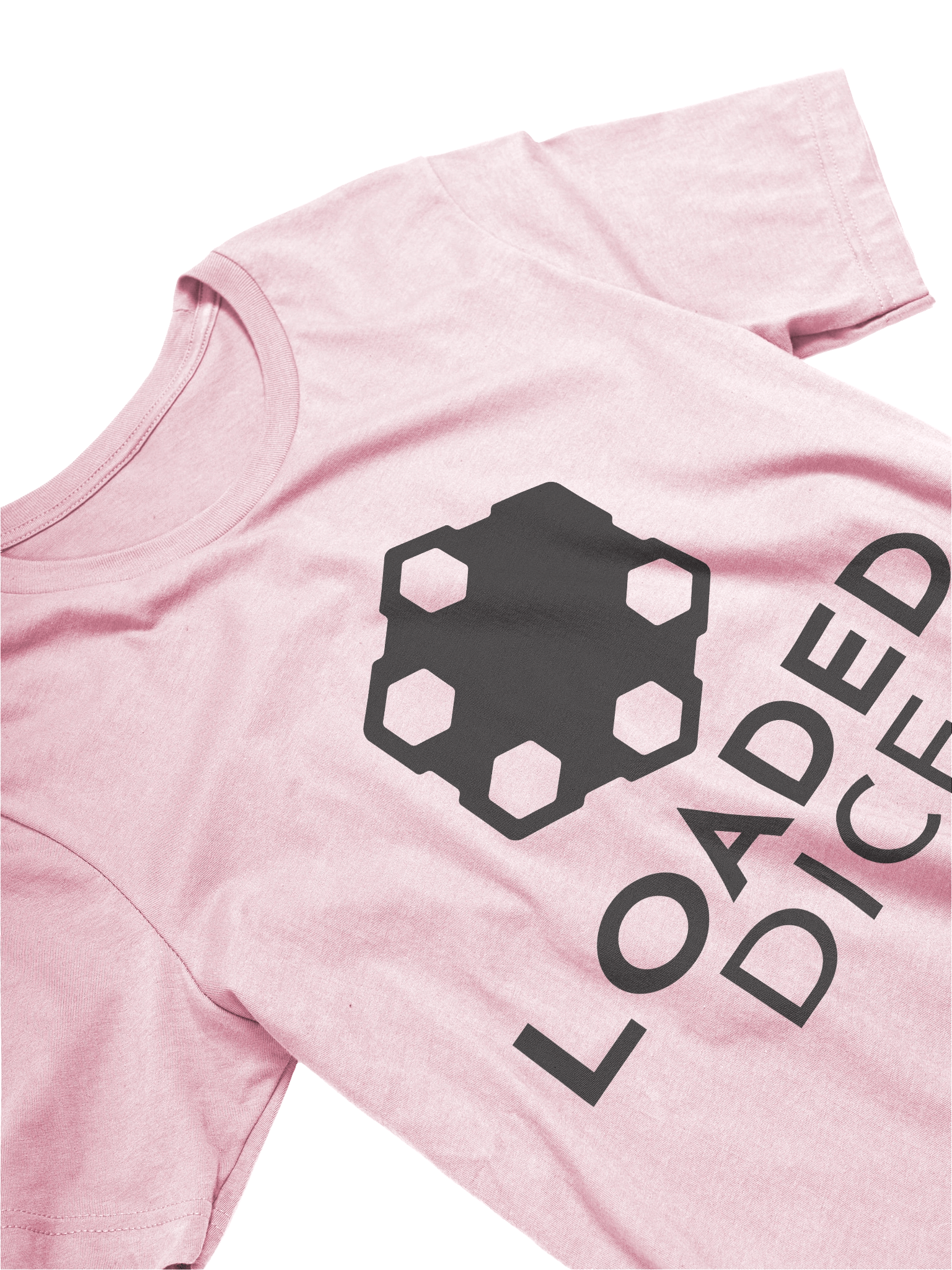 Loaded Dice Graphic T-Shirt Pink product image (3)