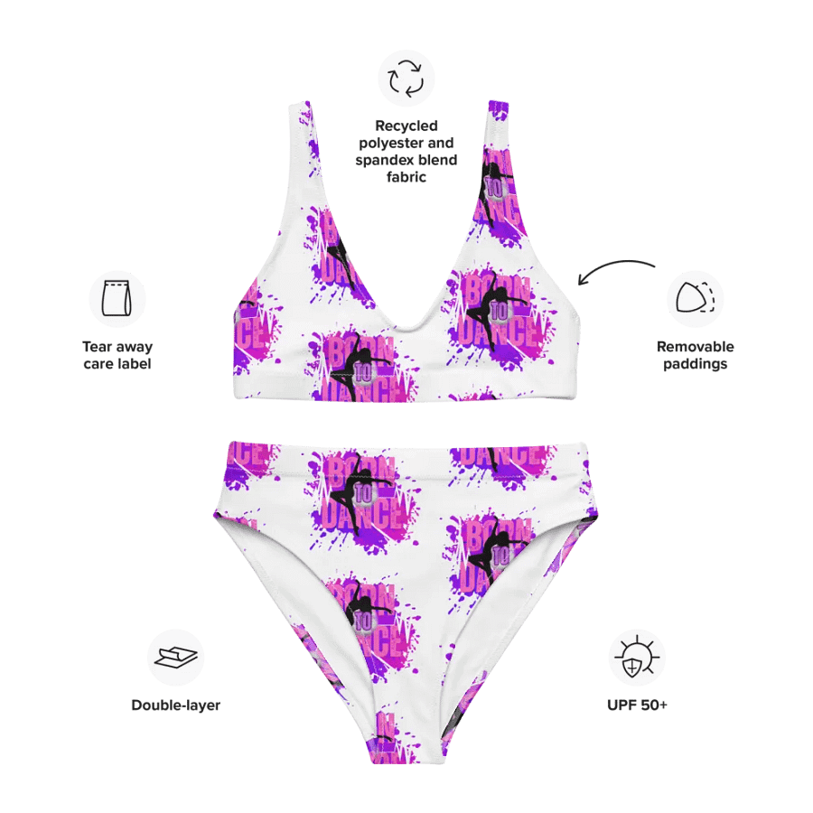 Born to Dance Her Silhouette Bikini Set product image (11)