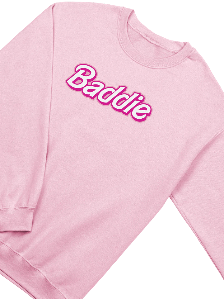 [Baddie] Barbie-Inspired Classic Crewneck product image (1)