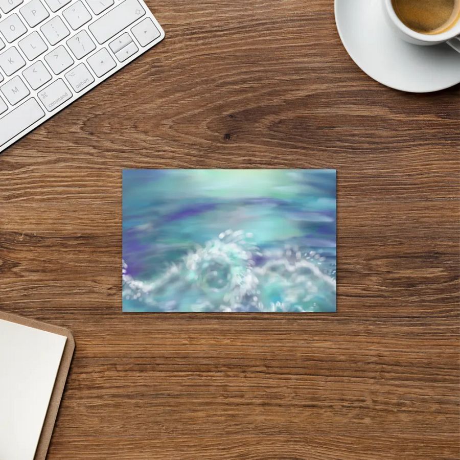 Ocean Wave Card product image (8)