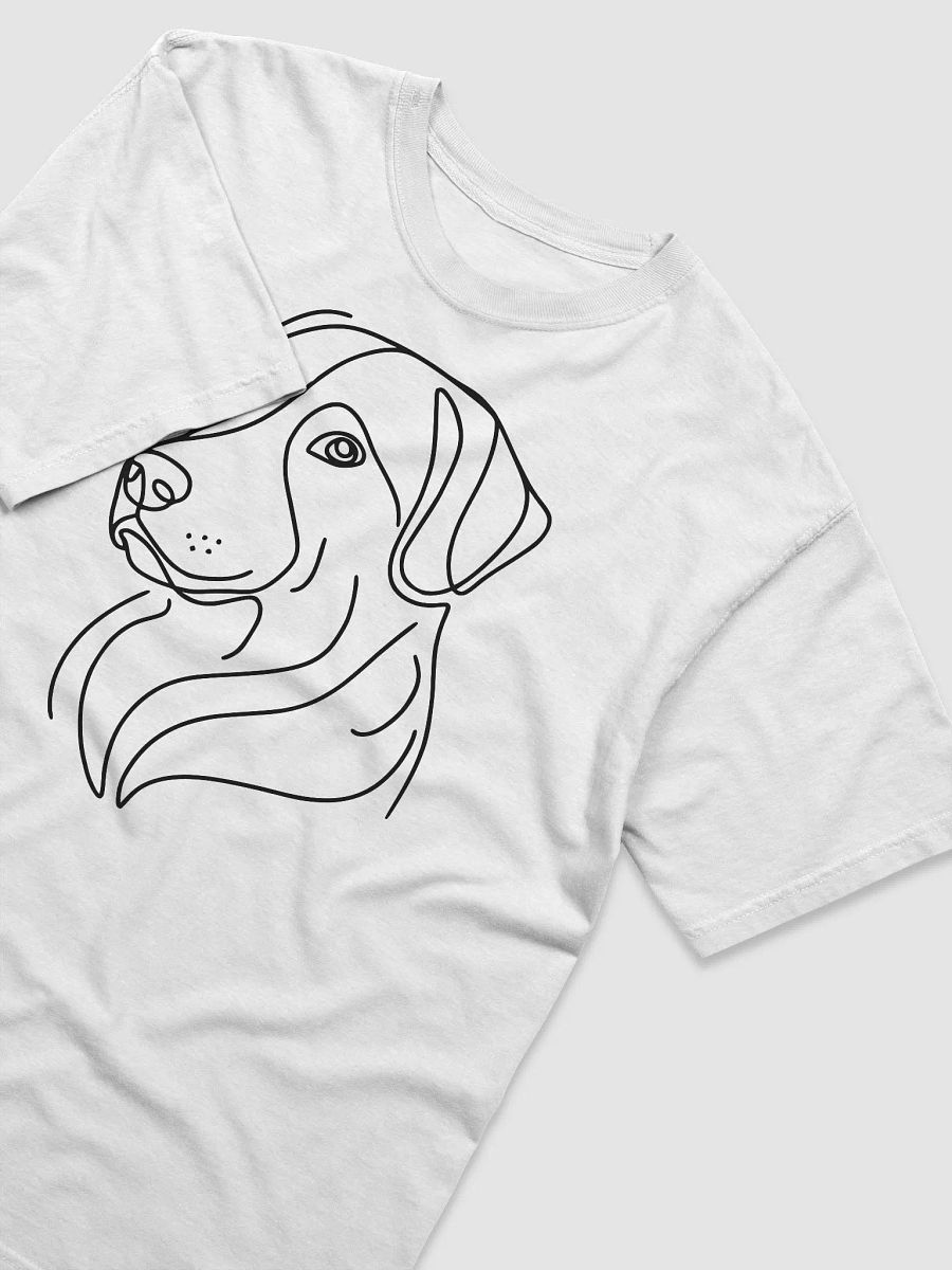 Dog Line Drawing Heavyweight T-Shirt product image (27)