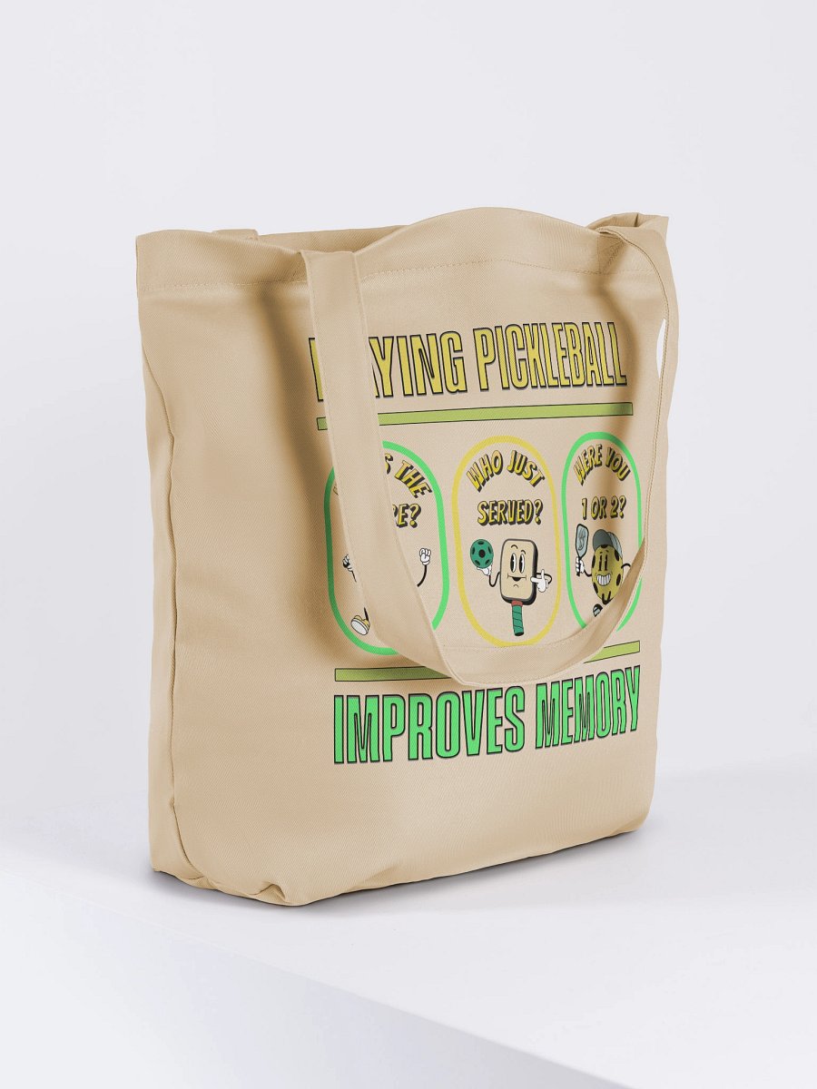 Playing Pickleball Improves Memory Tote product image (1)
