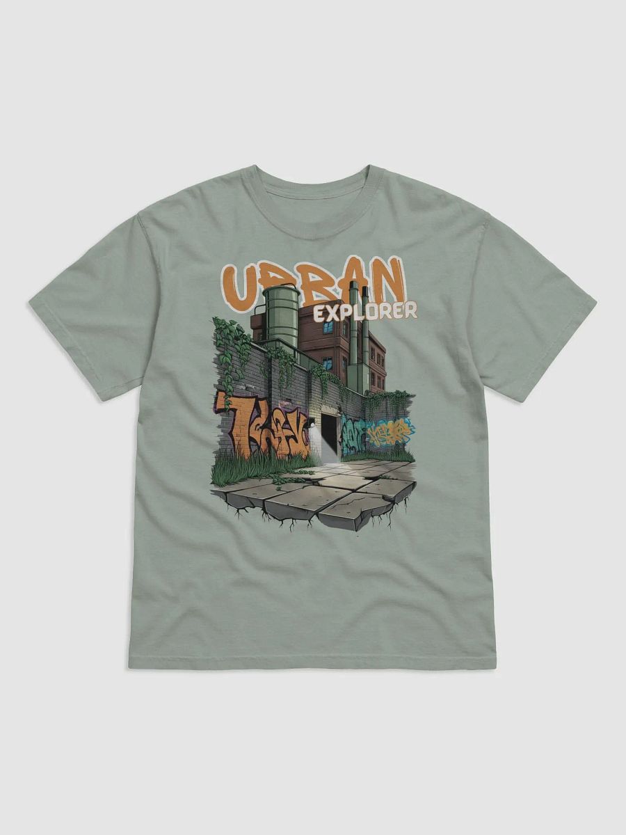 Urban Explorer Abandoned Factory Graffiti T-shirt product image (3)