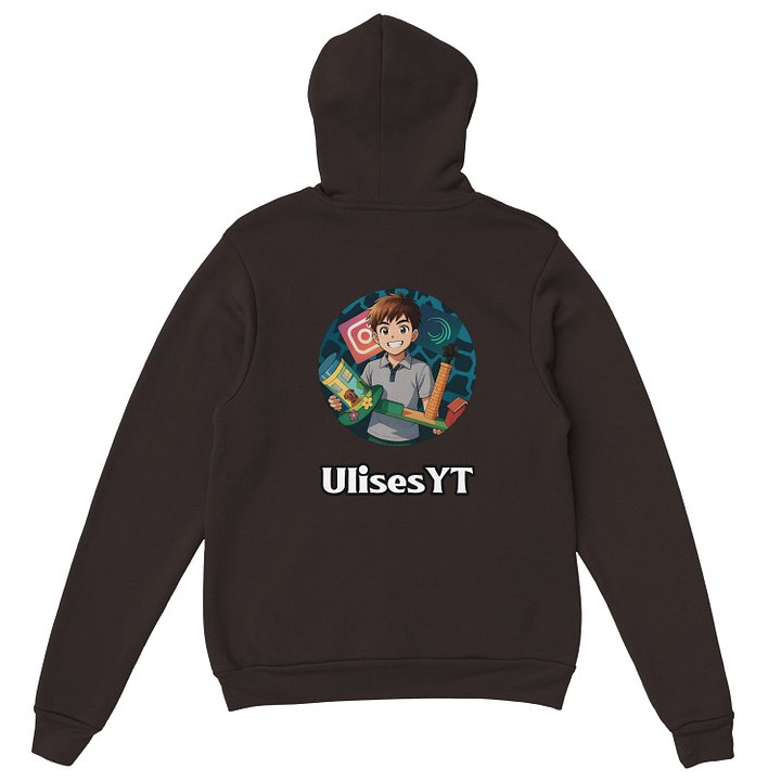 Hoodie UlisesYT Dark Cley product image (2)