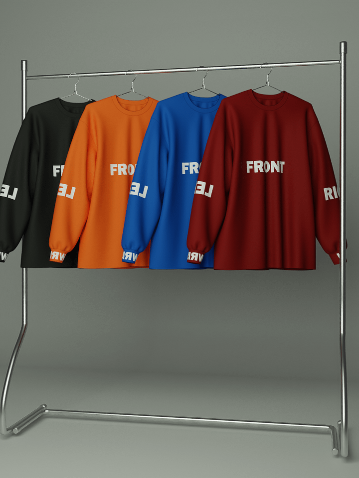Sweatshirt on hanger with Mild wind Animation product image (1)