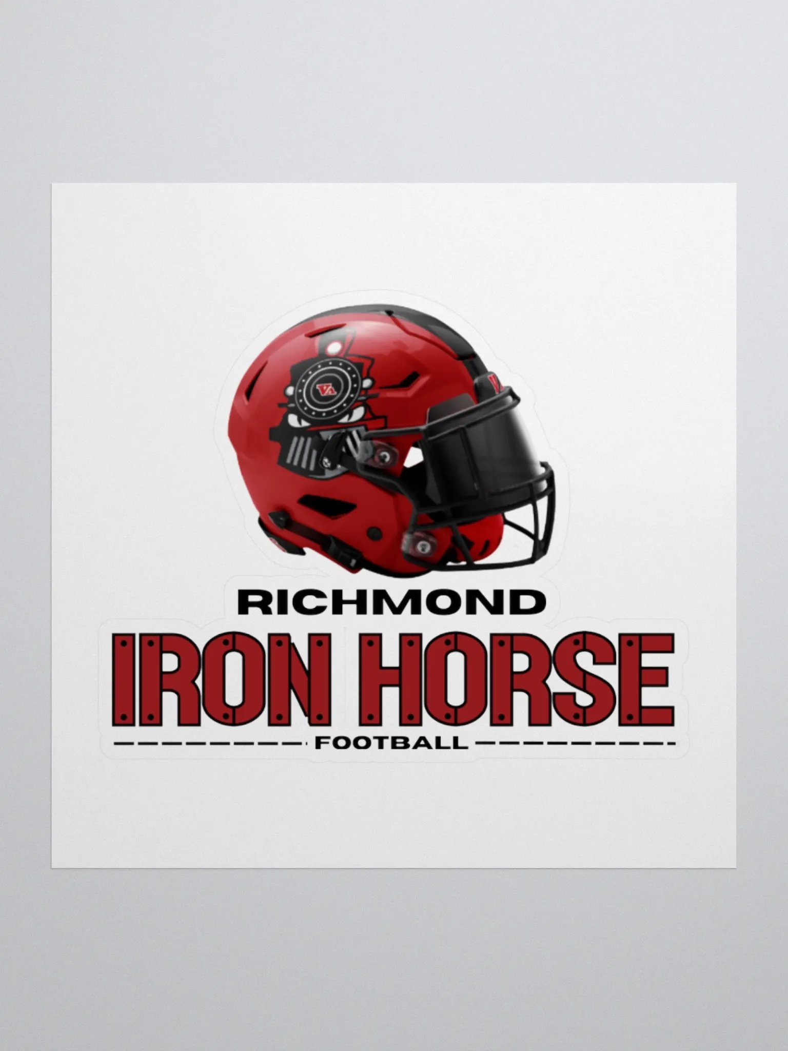 Richmond Iron Horse Stickers product image (1)