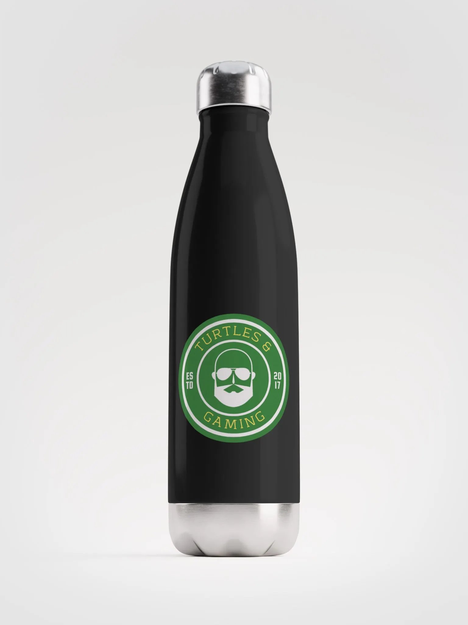 Turtles & Gaming Water Bottle product image (1)