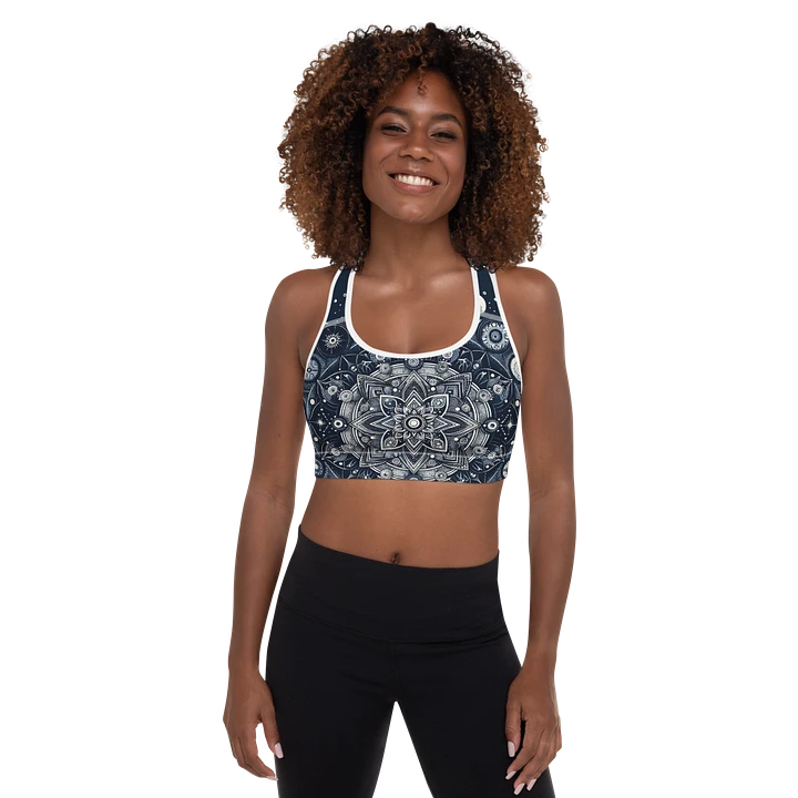 All-Over Print Padded Sports Bra product image (2)