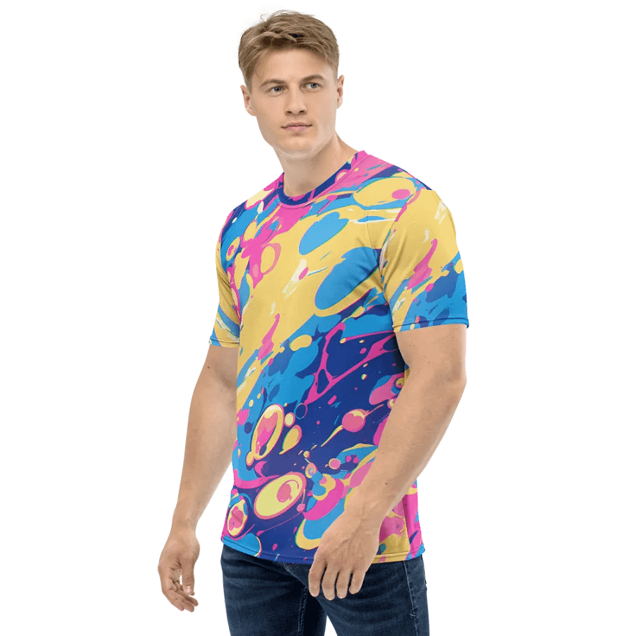 Vibrant Splash Men's T-Shirt product image (4)