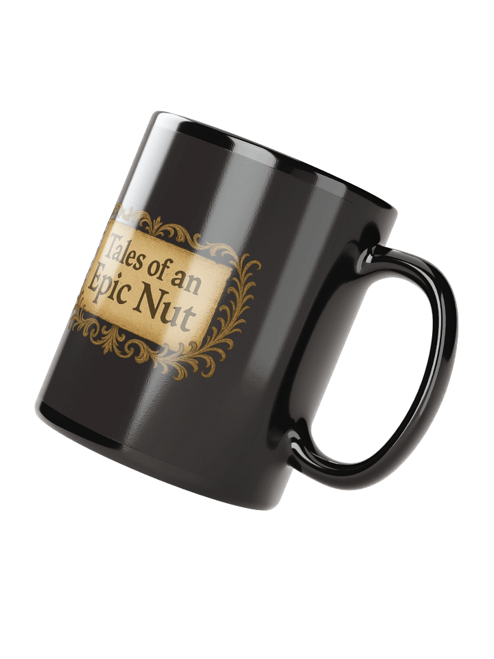 Tales of an Epic Nut Mug (Black) product image (4)