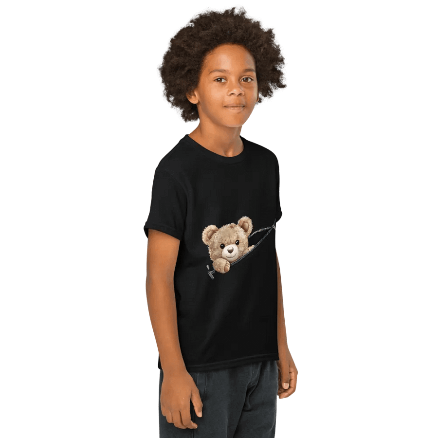 Zipper Bear Kids' Moisture-Wicking Tee product image (4)