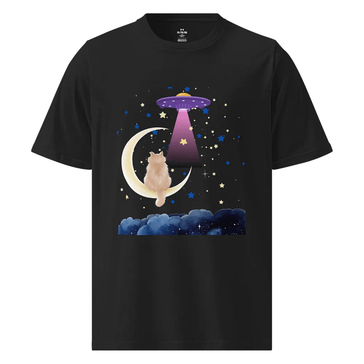 Galactic Cat Dream T-Shirt product image (1)