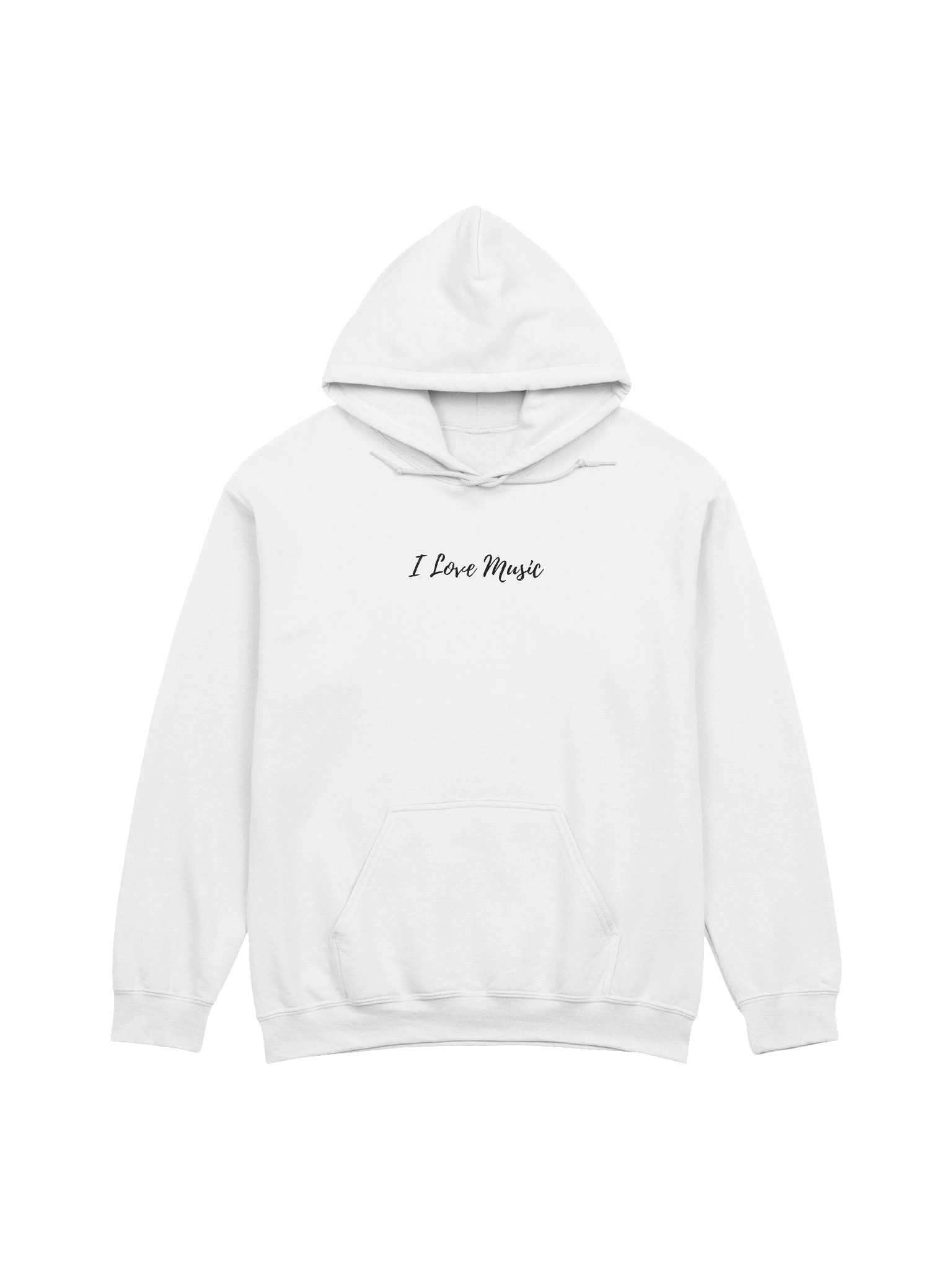 I Love MUSIC Unisex Hoodie product image (2)