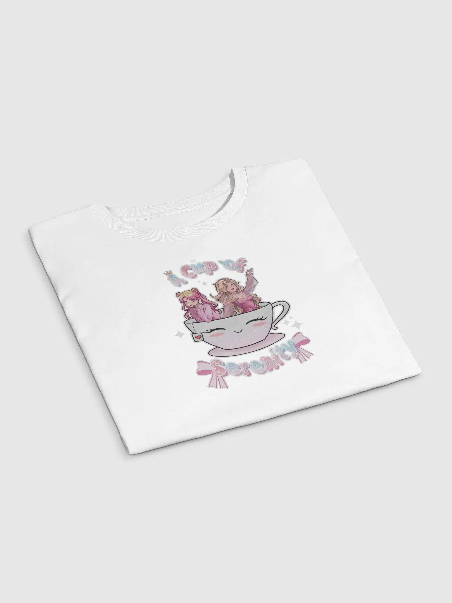 "A Cup of Serenity" Logo Crop Top product image (5)