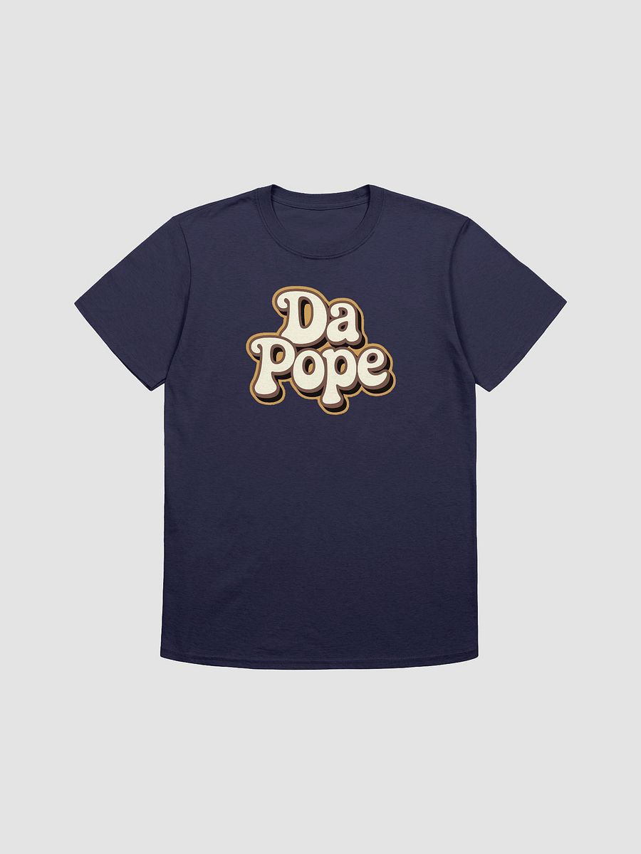 Da Pope Retro T-Shirt – Chicago Style | Pope Leo XIV American Provost Parody Tee product image (5)
