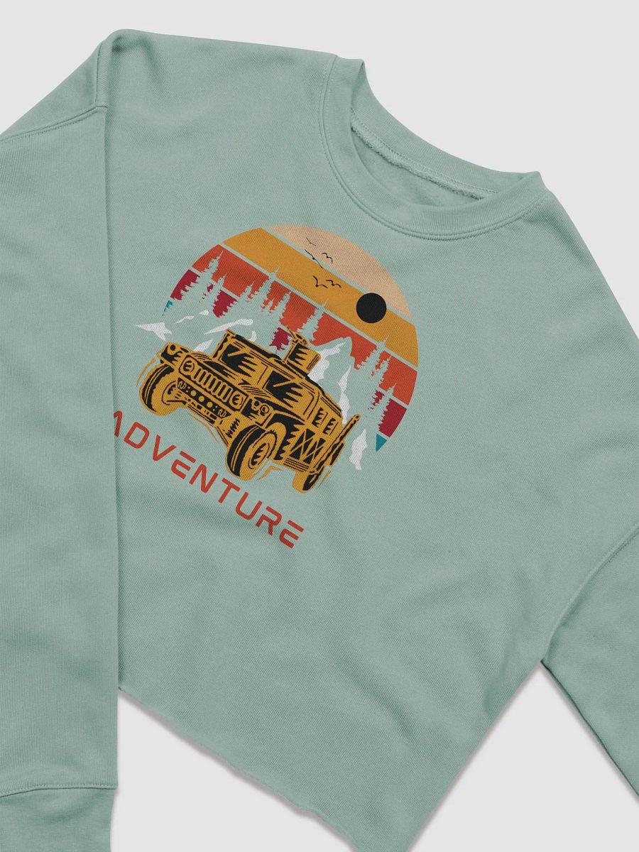 Ladies Cropped Adventure Sweatshirt product image (11)