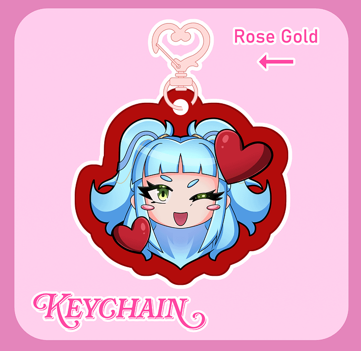 [PREORDER] Red Valentine's Keychain - Seiso Ver product image (1)
