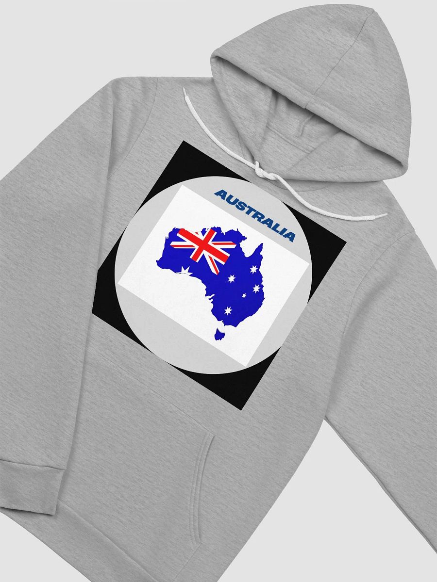 Patriotic Australia Flag Map Supersoft Hoodie product image (3)